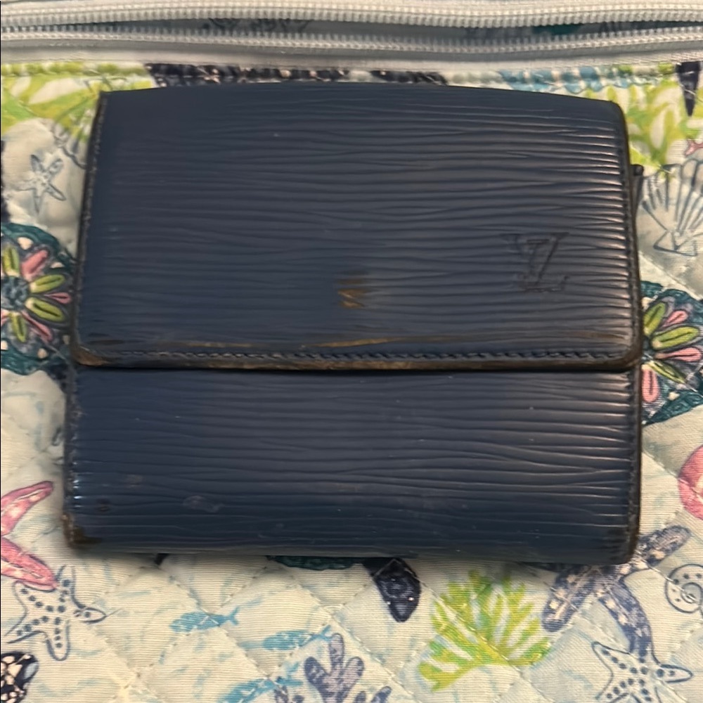 Blue Louis Vuitton Men's Wallet